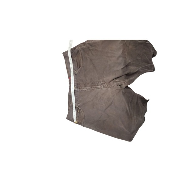 Reunion Bootcut‎ Jeans Mens 36x32 Brown Denim Casual Classic - Picture 6 of 8